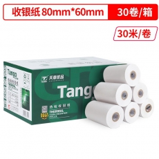 天章（TANGO）热敏纸80×60mm 30卷（30米/卷）